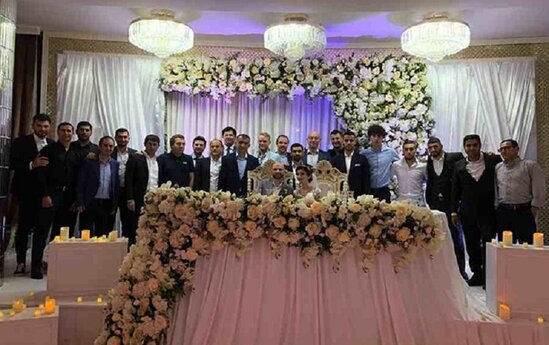 Millimizin futbolçusu evləndi - FOTO