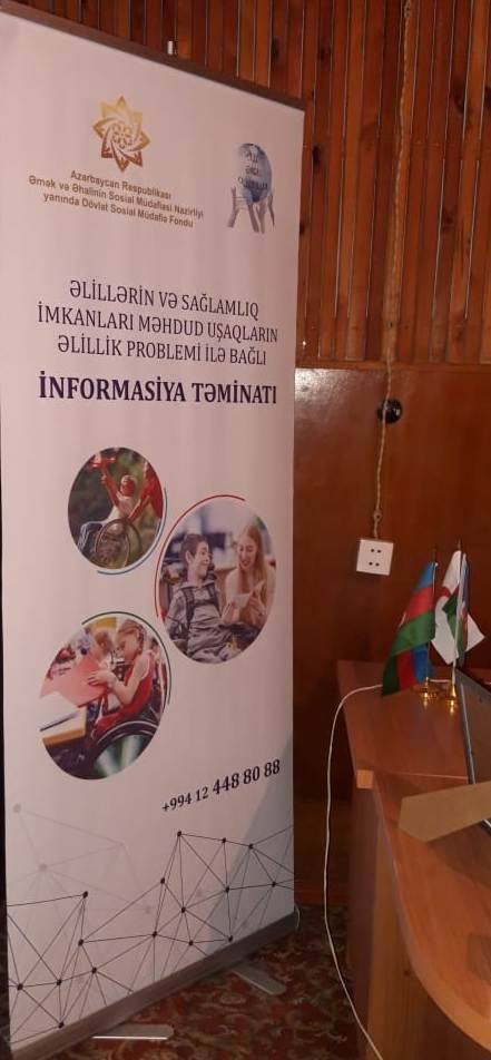 Şirvanda sağlamlıq imkanları məhdud uşaqlarla bağlı layihə icra olunur