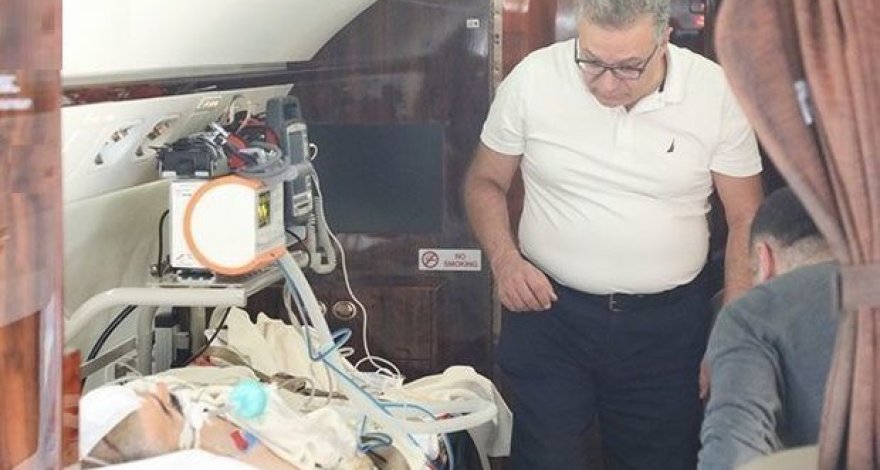 По личной инициативе Мехрибан Алиевой Октай Гюлалыев отправлен в Турцию. Жена и врач о его состоянии - ВИДЕО