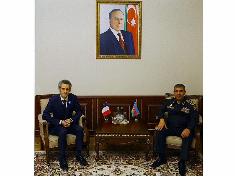 Azərbaycan və Fransa arasında hərbi-texniki əməkdaşlıq məsələləri müzakirə edilib
