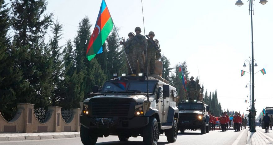 В Агдаме началось «Шествие флага» - ФОТО