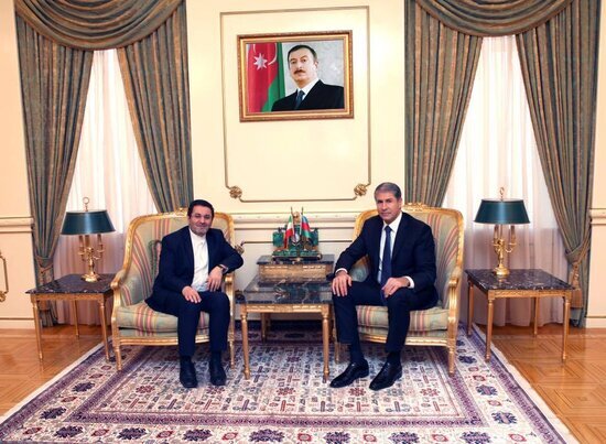 Vilayət Eyvazov İranın Azərbaycandakı səfirini qəbul etdi