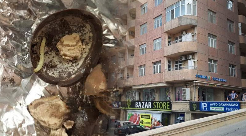 “Bazarstore” müştəriyə qurd “hədiyyə” etdi – FOTOLAR