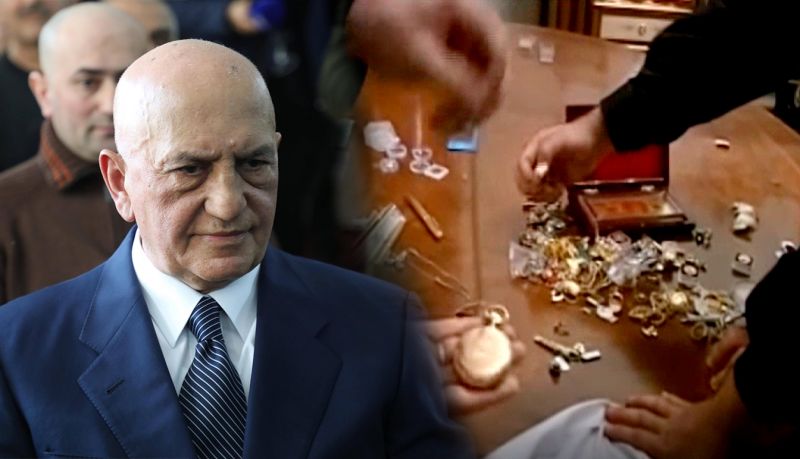 Mirşahin Əli İnsanovun oğurladığı qızılları və milyonları göstərdi — VİDEO