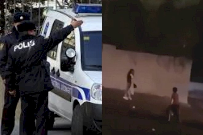 Bakıda qadınlara hücum çəkən şəxslər saxlanıldı - Video