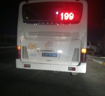 “Xaliq Faiqoğlu” şirkətindən 199 saylı marşrutun sərnişinlərinə hörmətsilzik – FOTO