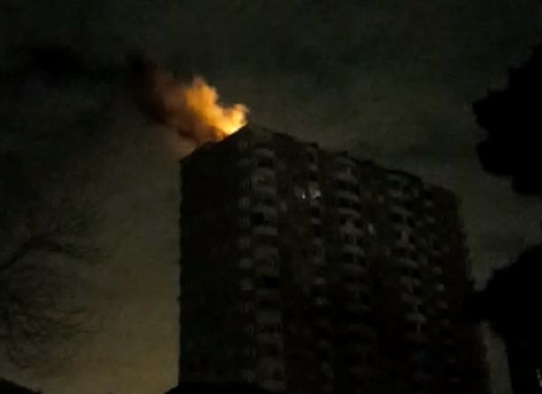 Bakıda hündürmərtəbəli binada yanğın baş verdi, 10 nəfər zəhərləndi - FOTO/VİDEO - YENİLƏNİB