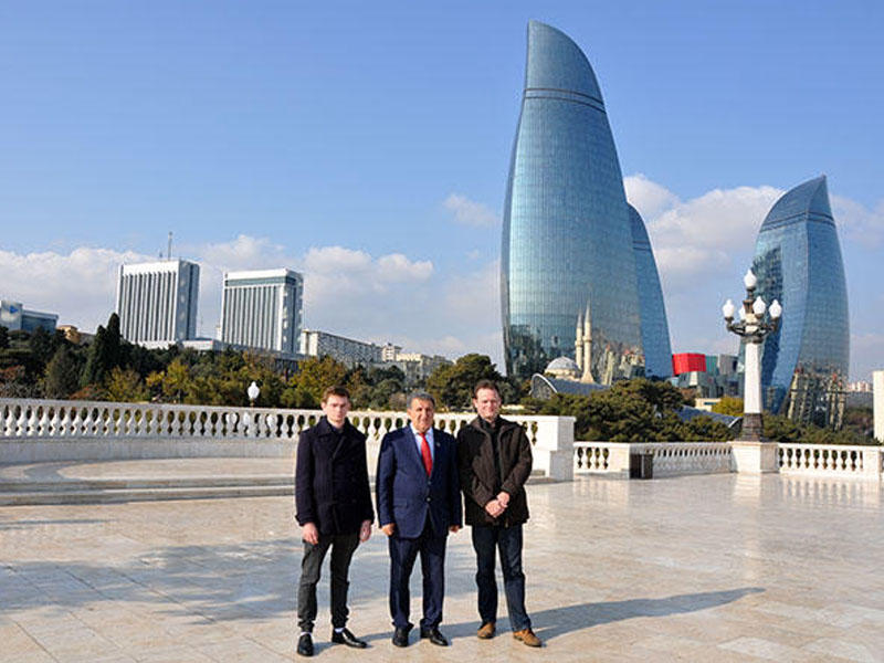 Cəlil Məmmədquluzadənin nəslinin davamçıları ilk dəfə Azərbaycana gəliblər - YENİLƏNİB - FOTO