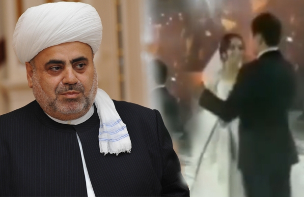 Şeyxülislam Allahşükür Paşazadənin ailəsində toy - VİDEO