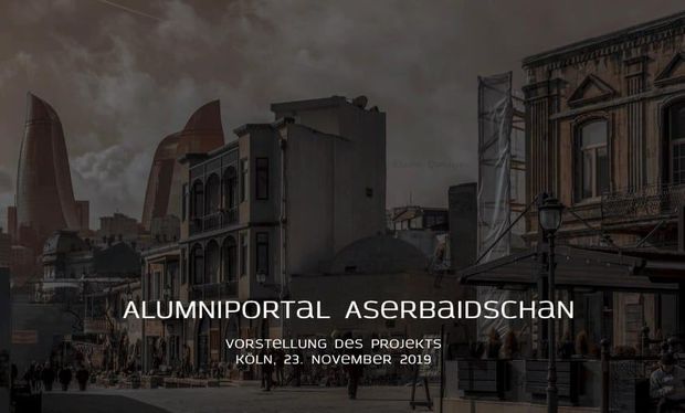 Almaniyada “Alumniportal Aserbaidschan” onlayn platformasının təqdimatı olub - FOTO