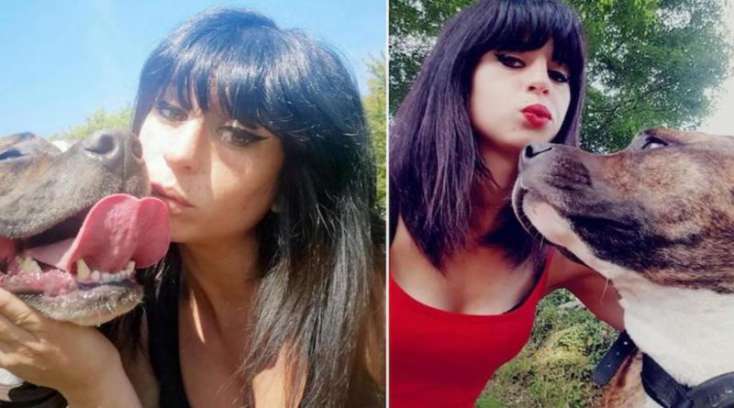 Köpəyini gəzdirən qadının dəhşətli ölümü - FOTOLAR