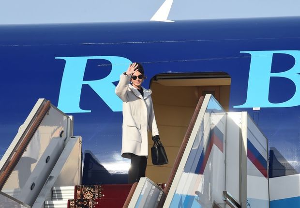 Завершился визит Первого вице-президента Азербайджана Мехрибан Алиевой в Россию - ФОТО