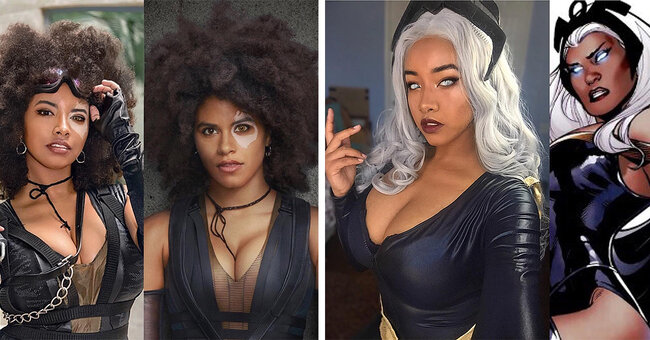 Bu qız özünü istənilən personaja çevirə bilir - FOTOLAR