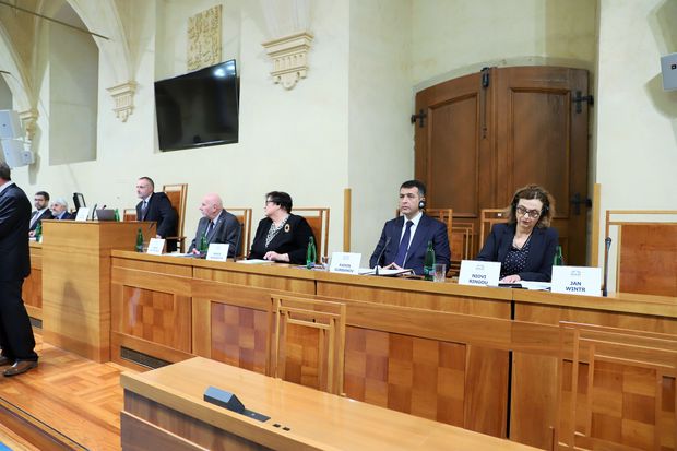 Азербайджанский судья выступил в Парламенте Чехии по оценке эффективности судебной системы - ФОТО