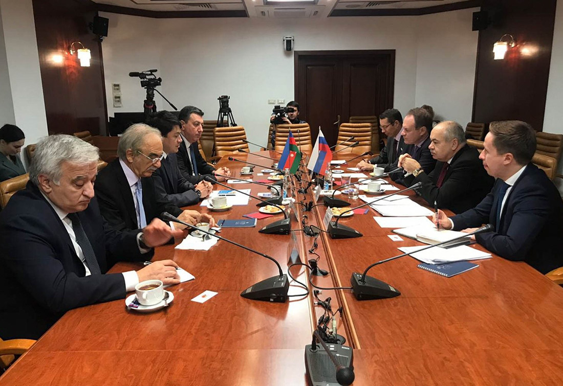 Dövlət Komitəsinin sədri Rusiya Federasiya Şurasının sədr müavini ilə görüşüb