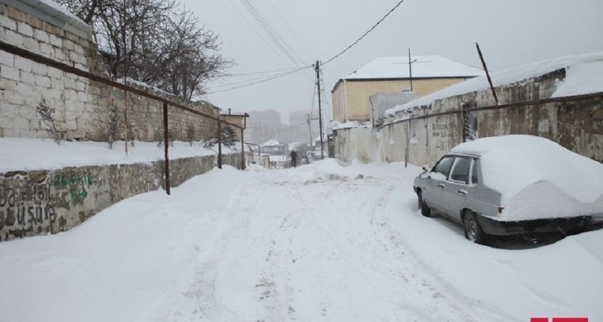 Названо время наступления зимы в Азербайджане