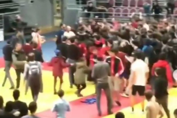 Турнир в Ингушетии превратился в массовую драку