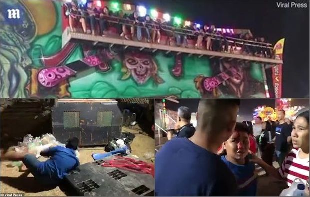 Əyləncə mərkəzində attraksion qırıldı: Çox sayda yaralı - VİDEO