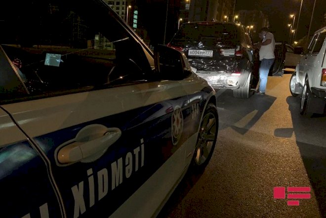 56 yaşlı qadını maşın vurdu, vəziyyəti ağırdır