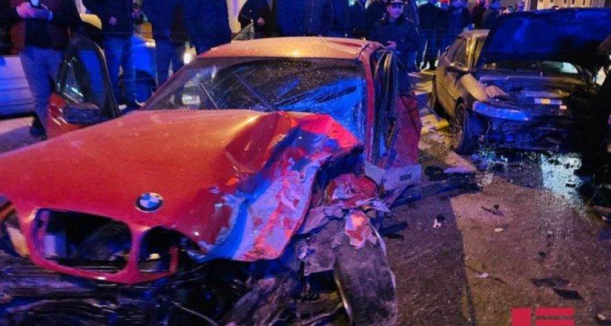 В столице произошла цепная авария: есть пострадавшие – ФОТО/ОБНОВЛЕНО