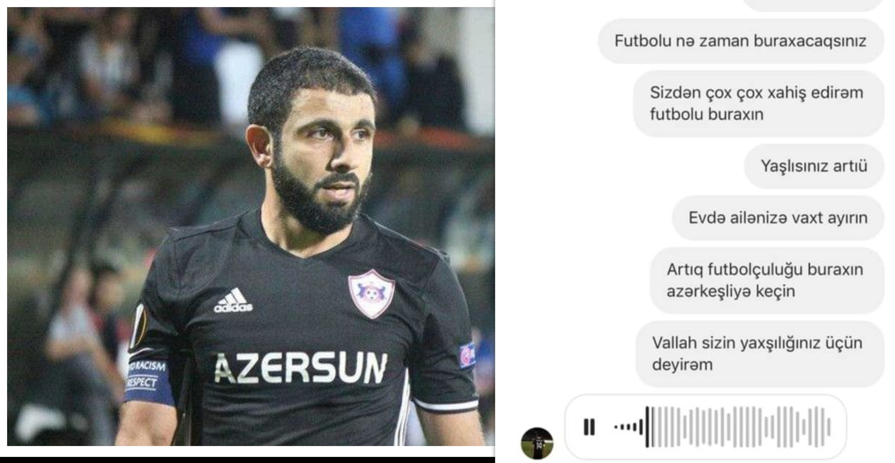 Rəşad Sadıqovun ona 