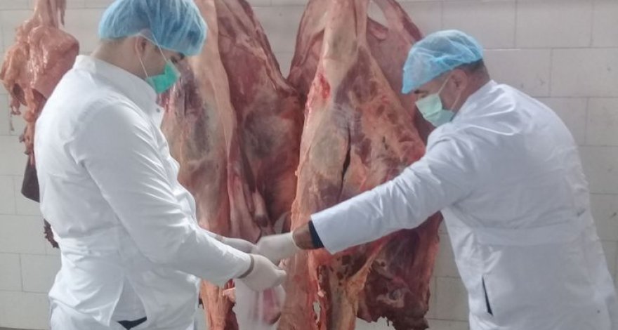 В Сумгайыте уничтожено 227 кг непригодного мяса