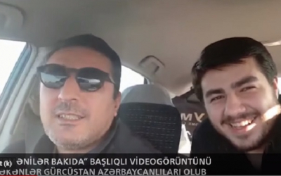 Bakıda maşında erməni mahnısına qulaq asanlar bunlar olub - VİDEO