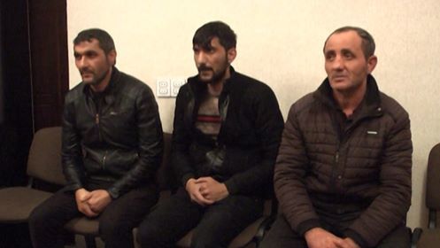 В Шамкире задержана группа воров из трех человек - ВИДЕО