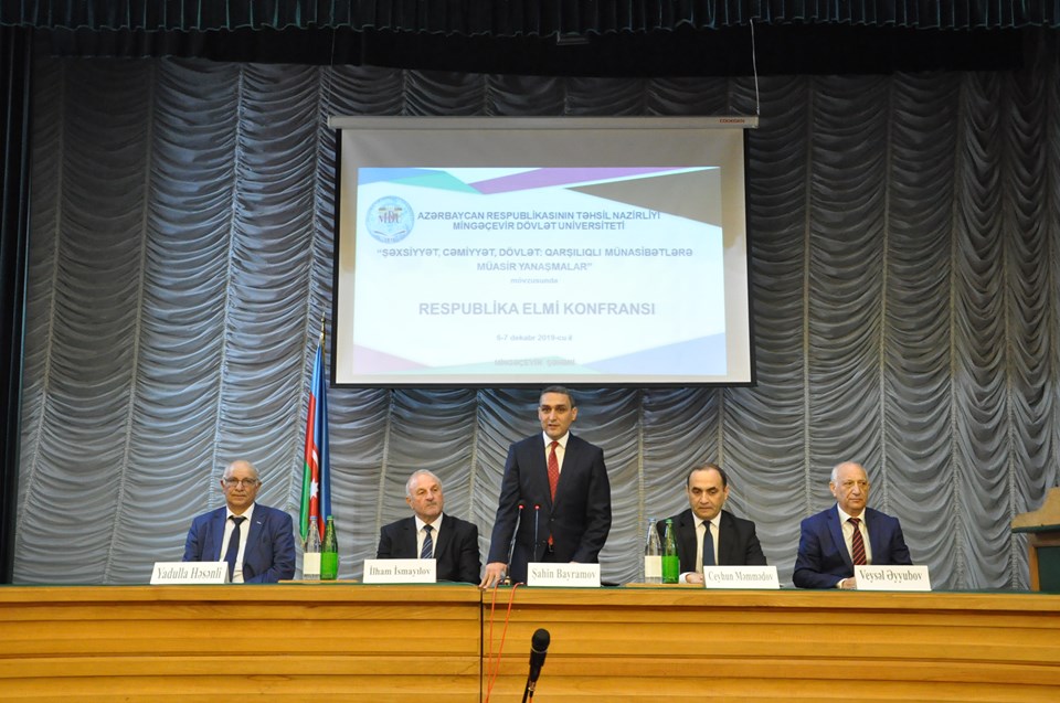 Mingəçevir Dövlət Universitetində respublika  elmi konfransı keçirilib