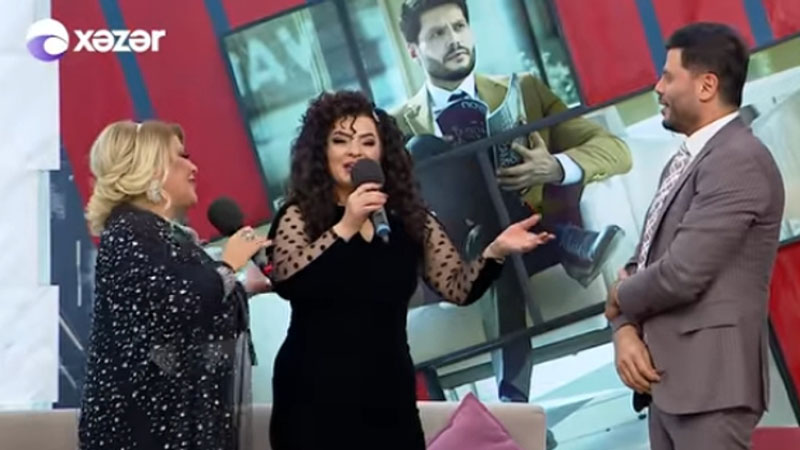 Bacısını efirə çıxartdı, əri zəng edib dalaşdı — Gərgin anlar - VİDEO