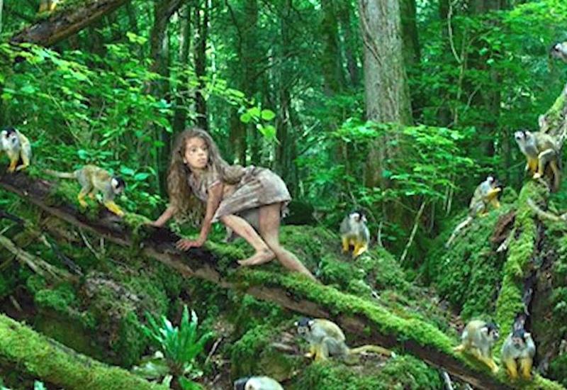 Эту девочку вырастили обезьяны, посмотрите, как она выглядит много лет спустя - ВИДЕО