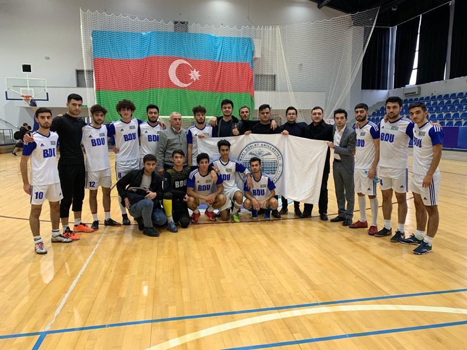 BDU Futzal Komandası ÖLKƏ ÇEMPİONU oldu - FOTO