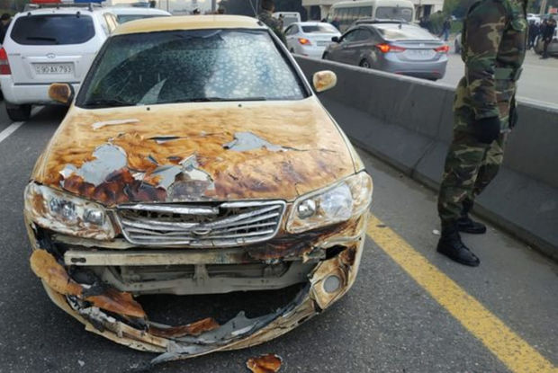 Bakıda dəhşətli yanğında avtomobillərə ziyan dəydi - FOTO