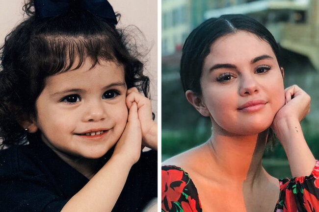 Sevilən ulduzları heç belə görməmişdiz - UŞAQLIQ FOTOLARI