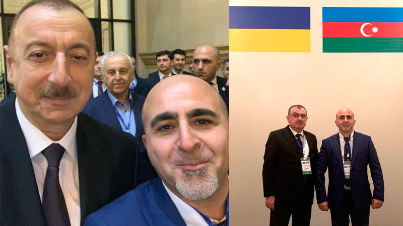 Zelenski ilə Bakıya gələn azərbaycanlı (FOTOLAR)