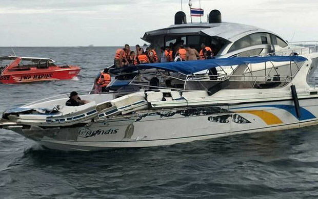 Прогулочный катер врезался в люксовую яхту: капитан погиб - ФОТО