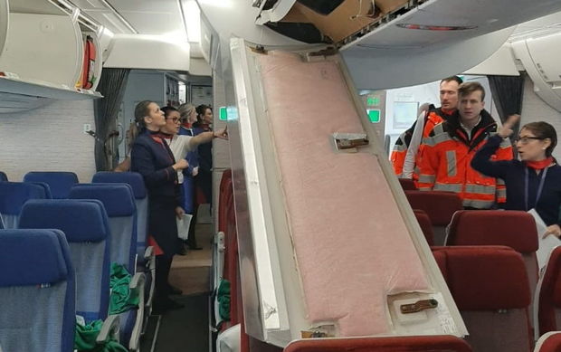 Təyyarədə bu hadisə dünyada ilk dəfə baş verir - FOTO