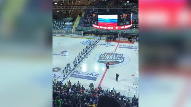 Rusiyanın “başıbəlalı” himni yenə səhv salındı - VİDEO