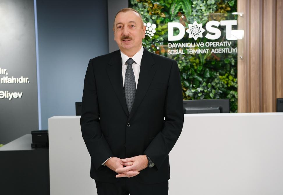Prezident İlham Əliyev: 