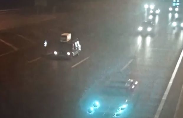 ВАЗ спровоцировал аварию - ВИДЕО