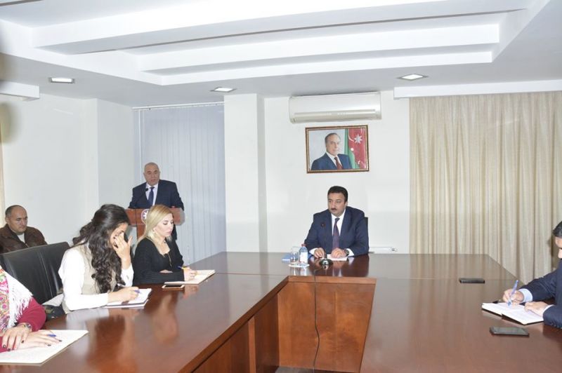 Ağstafa rayon Heydər Əliyev Mərkəzində İNKİŞAFIMIZIN İLHAM ƏLİYEV ZİRVƏSİ mövzusunda dəyirmi masa keçirildi