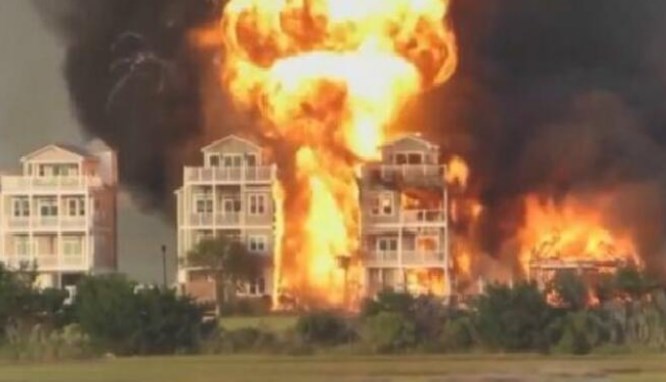 SON DƏQİQƏ: Məşhurların villaları külə döndü - Çox sayda ölü var (VİDEO)