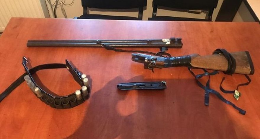 В Агсу задержан человек, угрожавший оружием односельчанину