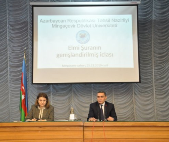 Mingəçevir Dövlət Universitetinin Elmi Şurasının növbəti iclası keçirilib