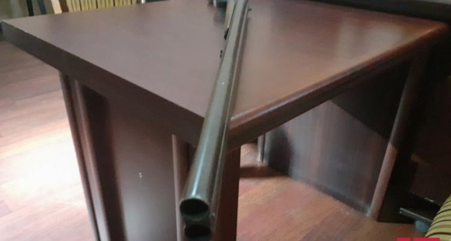 В Лянкяране задержан человек, обстрелявший дом соседа