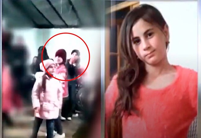 Meyiti yandırılan Nərminin itkin düşməzdən 1 gün əvvəlki görüntüləri - VİDEO