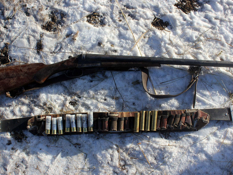 Quba sakinindən qanunsuz saxlanılan ov tüfəngi götürülüb - FOTO