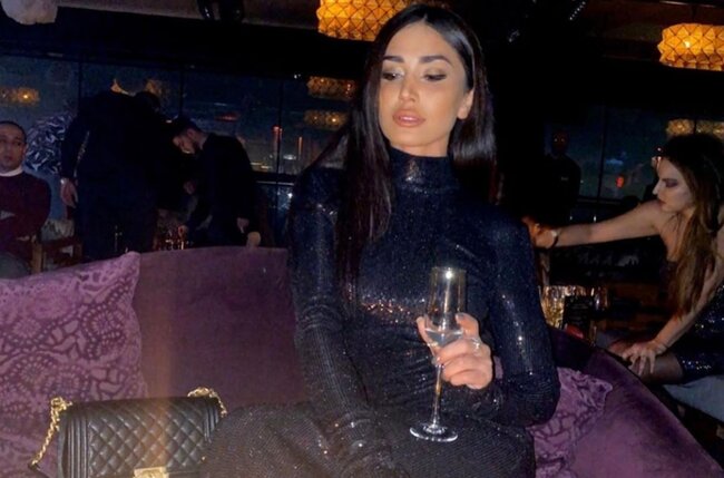 Pərvin Abıyevanın faciə baş verən gecədən fotoları