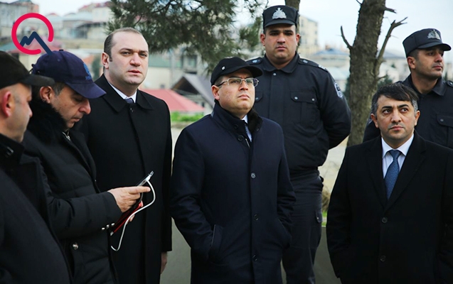 İcra başçısı hadisə yerində - Fotolar