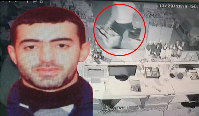 Bakıda narkotacirin silsilə oğurluğu anbaan kameralara düşdü - FOTO